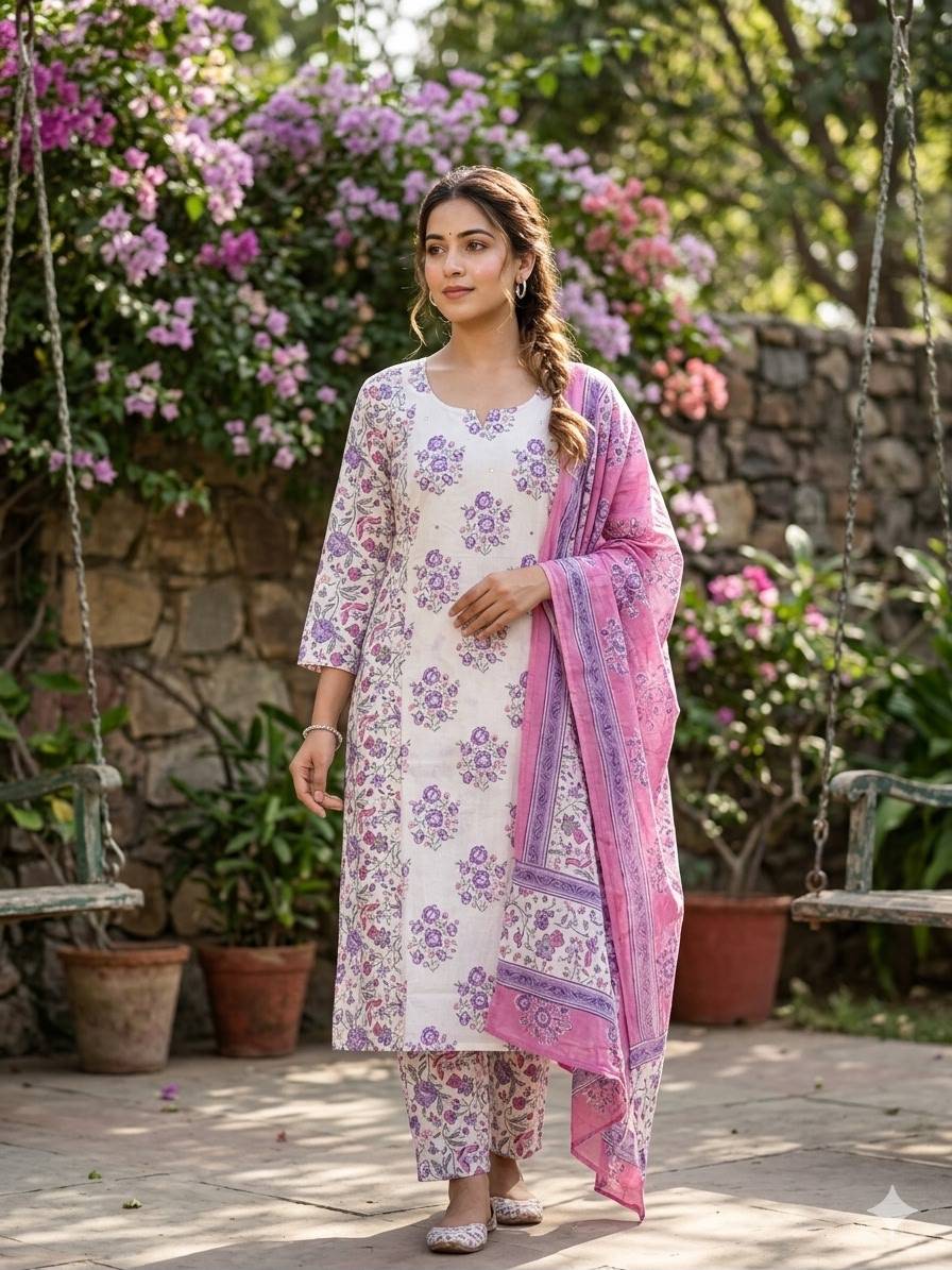 PREMIUM JAIPURI LEHERIYA KURTIS COLLECTION vol-2 by Kaamiri 01 To 10 Series Indian Casual Wear Collection Soft & Premium Cambric Cotton Kurtis At Wholesale Price